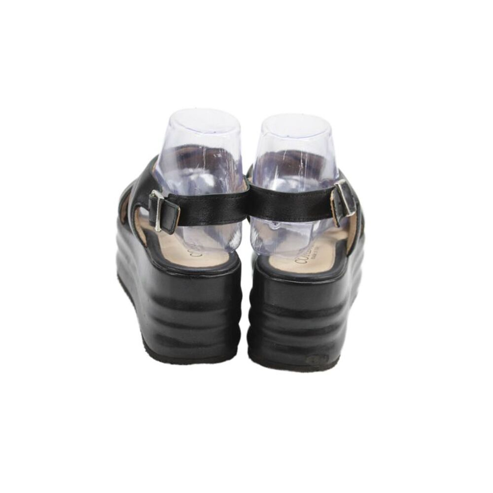 Cordani Womens Open Toe Criss Cross Slingback Platform Sandals Black Size EUR 40 - Picture 4 of 6